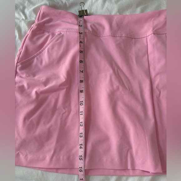 LILLY PULITZER UPF 50+ Luxletic Antibes Skort
size 12, conch shell pink, NWT - Picture 7 of 12